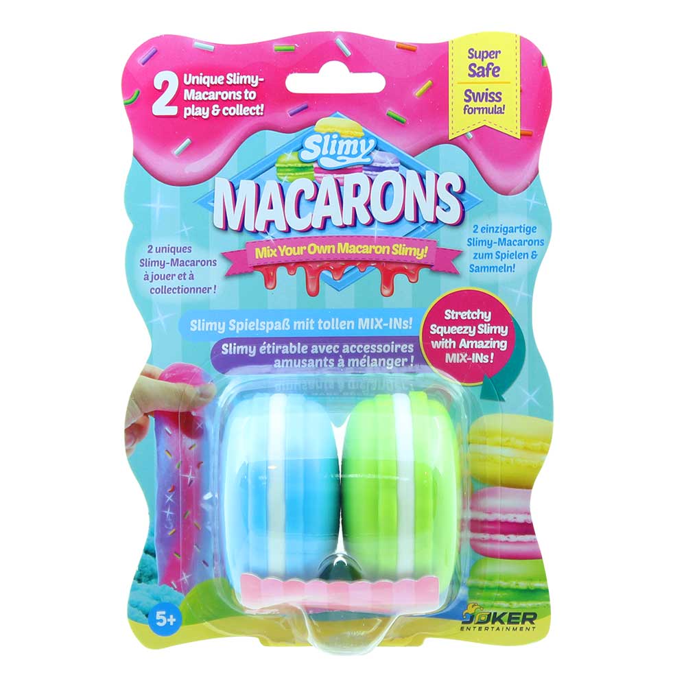 2 COLOR X 50G MACAROON IN BLISTER CARD - Premium for Kids in Qatar | Toysaro.com